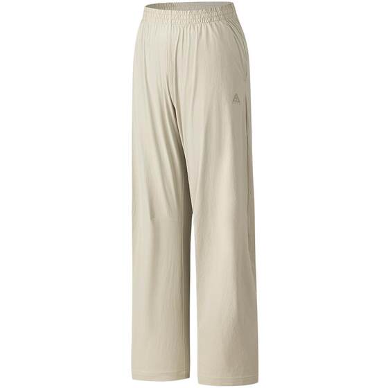 
Anta Mountain Shell Pants丨Ice Silk Scimitar Pants Women's Summer Thin Outdoor Straight Pants Hiking Mountaineering Pants Sports Pants