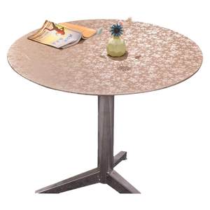 
Round table cloth waterproof, oil-proof, anti-scalding, free washing table cloth elastic, anti-slip table cover hotel household turntable cover