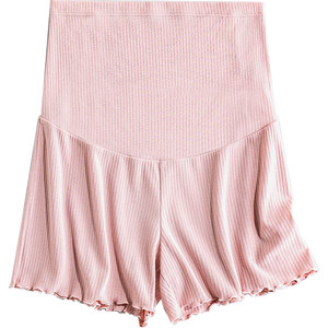 
Maternity safety pants for summer thin leggings for maternity shorts for high waist anti-exposure loose loose large size postpartum pajamas new