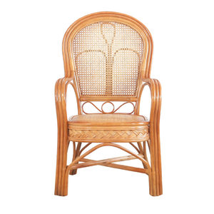 Brown rope nanta woven chair old man back seat single rattan chair office tea chair balcony casual cool chair home