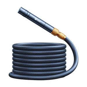 
High-pressure water gun car washing household flushing powerful new supercharged spray gun pressure telescopic water pipe watering special courtyard