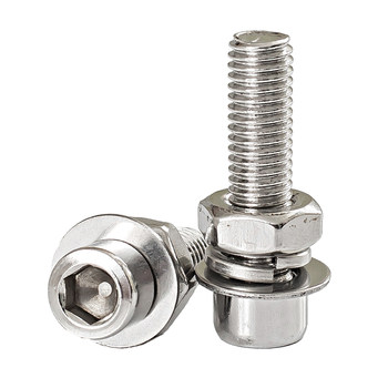 201 stainless steel cylindrical head hexagonal screws