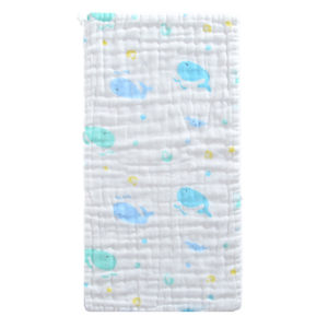 
Baby towel newborn super soft face wash pure cotton six-layer gauze wipe face bath rectangular baby saliva towel full cotton