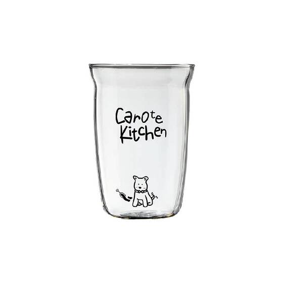Corolt high borosilic glass water cup resistant high temperature coffee cup, tea milk girl household net red drink water cup