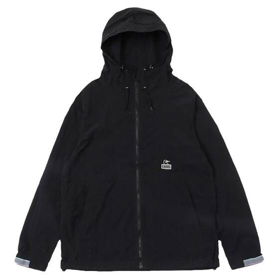 
CHUMS Qiaqia Bird Outdoor Jacket Single-layer Windproof Sports and Casual Men and Women's Hiking Spliced Hooded Jacket