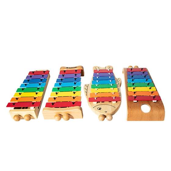 Eight sound knocking piano children's piano wooden piano baby toys Aurf percussion instrument puzzle early music toy