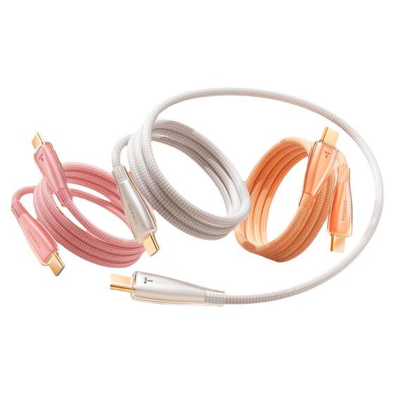 
[iPhone first choice] Tulas Ice Gold Cable is suitable for Apple 17 charging cable 16 ProMax mobile phone 15 data cable fast charging 14 genuine 13 car USB dual Typec to iPad tablet