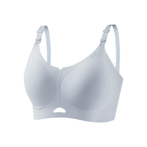 
Keyoubi lactation underwear for postpartum feeding special bra for markless and anti-sagging large size antibacterial bra