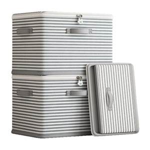 
Storage box with locks for household wardrobe clothes, quilts, toys, sorting box box, foldable password storage box artifact