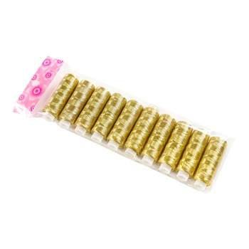 Handmade DIY sewing machine sewing thread gold wire silver thread
