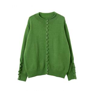 
Boucherie Half Turtle Collar Lazy Knitted Cardigan 2026 Early Spring Simple Solid Color Versatile Loose Large Size Casual Sweater