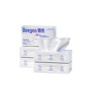
Deyouyun soft towel cream paper baby soft tissue moisturizing tissue super soft nose paper paper official flagship store