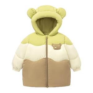 
[True Heart Velvet] Mini Bara three-proof down jacket for boys and girls, baby cute style jacket winter new style