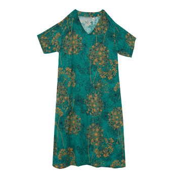 
Cotton silk middle-aged and elderly temperament high-end lace summer art