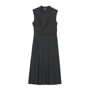 
Yifini/Yifei sleeveless high-waist temperament dress for women's spring and autumn new high-end mid-length skirt