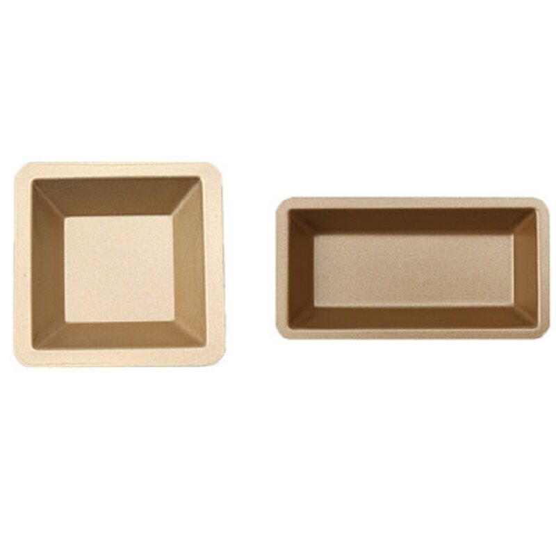 Sanneng Gold Brick Backform - Aluminiumlegierung Antihaftbeschichtet ...
