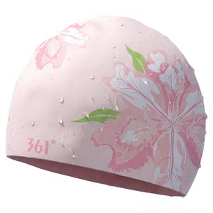 
361 Swimming Cap Waterproof Long Hair Special Silicone Comfortable Ladies Waterproof Large Head Circumference Swimming Hat Adult
