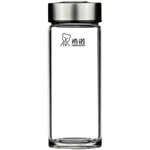 Xino glass single-layer thickened household water cup for men, special office tea cup for making tea, women's drinking cup customization