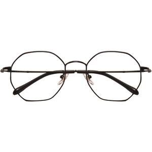 
Retro ultra-light full-frame glasses frame for women, Internet celebrity style, personalized eye frame frames, round frame myopia glasses without lenses, men's trendy