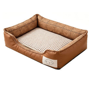 
Double-sided rattan kennel mat, summer mat, non-slip bottom design, Teddy Bichon pet kennel for small and medium-sized dogs