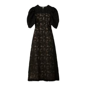 
LILY BROWN Spring and Summer Lace Sweet Embroidered High Waist Puff Sleeve Dress LWFO231069