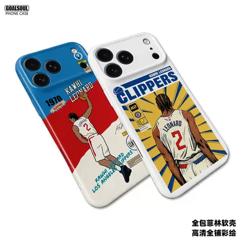 Kawhi Leonard Los Angeles Clippers 16 Phone Cases for iPhone 17, 16, 15, 14 and 13