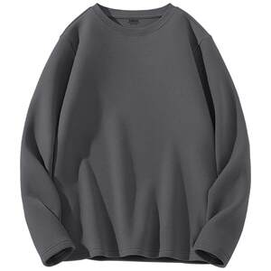 
Baleno bottoming shirt men's autumn and winter double-sided velvet T-shirt round neck warm long-sleeved T-shirt men's inner top A