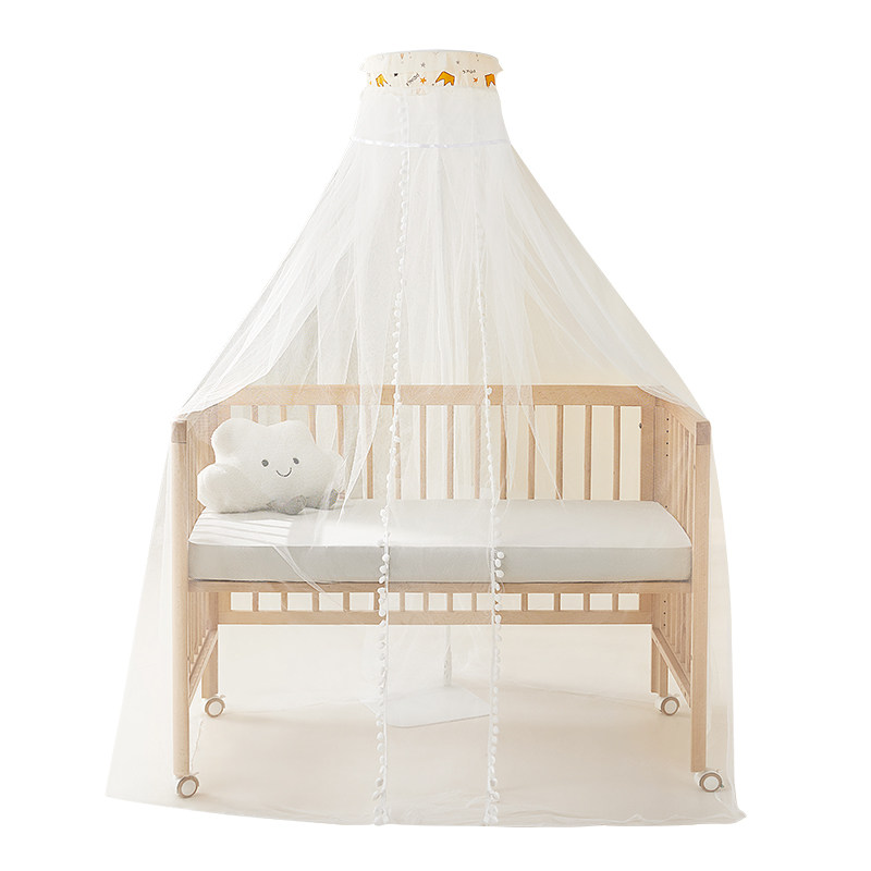 Bessiao Crib Mosquito Net Stand Universal Baby Bed Canopy