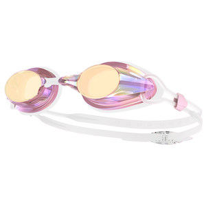 
pulassi swimming goggles for women with myopia degree HD anti-fog waterproof women's swimming goggles swimming goggles cherry blossom white