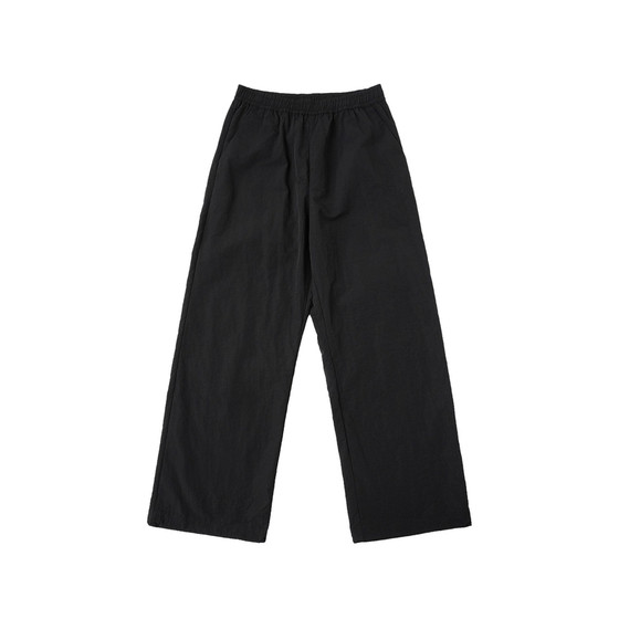 
WHOOSIS (unknown name) basic embroidered sports trousers and casual pants are loose and versatile for men and women in spring