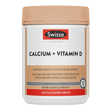 [Flagship Store] Swisse Calcium Tablets for Middle-aged and Elderly Special for Swisse