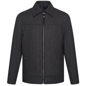 
[Heat Burning/Sheep Wool] Lilang Official Short Woolen Coat Men's Lapel Winter Jacket