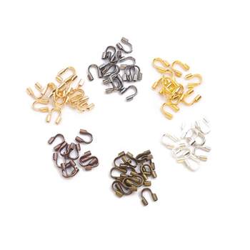 100 U-shaped wire buckle horseshoe buckle DIY necklace