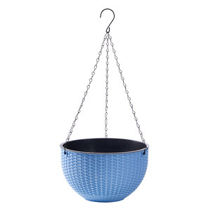 New Simple imitation vine -edited green dill hanging basketball hanging home green planting potted potted orchid pot manufacturers to send a hanging chain