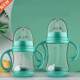 Baby Bottle with Grip Infant Wide-Caliber Baby Feeding Bottl