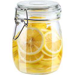 Food-grade glass sealed jars with lids for home use