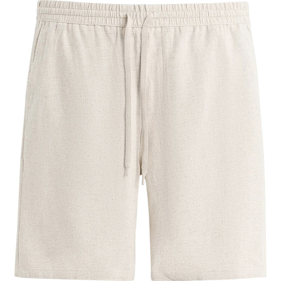 
Cabinet 279! New summer men's clothing minimalist style linen blended loose casual shorts five-quarter pants 1437/404