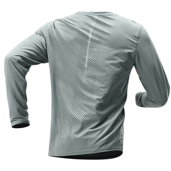 
Running long-sleeved T-shirt men's spring breathable quick-drying training clothes outdoor hiking and mountaineering sports tops professional fitness