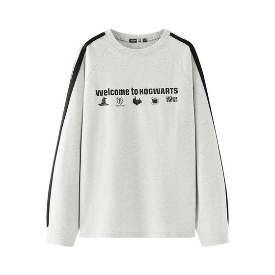 
[Same style in the mall] Semir Harry Potter joint long-sleeved T-shirt for men's American Academy 2025 new autumn pure cotton