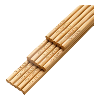 suncha double gun carbonized bamboo chopstick no paint, no wax, no wax
