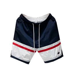 Men's sports shorts with design and color matching