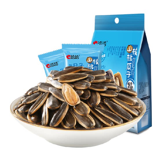 
Qia Qia Pecan Flavored Melon Seed Nut Roasted Snacks Large Grain Sunflower Seed Independent Small Bags Chacha