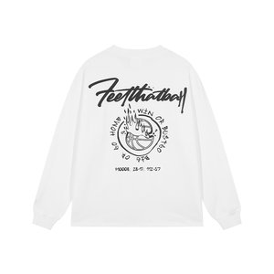 
Aspirants UZIS American casual sports long-sleeved men's loose basketball running trend T-shirt bottoming shirt