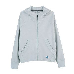 
CLOUDSPACE [Young Hua] UPF50+ sunscreen waffle sleeve hooded windproof jacket for women 2026 spring