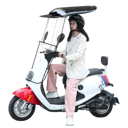 New electric battery car canopy sun protection parasol