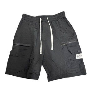 
Summer men's casual zipper pocket shorts loose work clothes large pocket beach pants ice silk quick-drying cool five-point pants