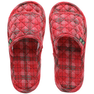 
2025 new home interior fabric sole slippers silent wooden floor silent four-season cotton cloth men and women summer