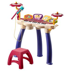 babycare electronic keyboard small piano musical instrument can play baby toys girls children's day gift 61