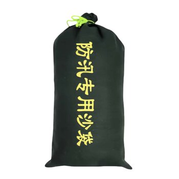 
Flood control sandbag thickened canvas silicone sandbag drawstring