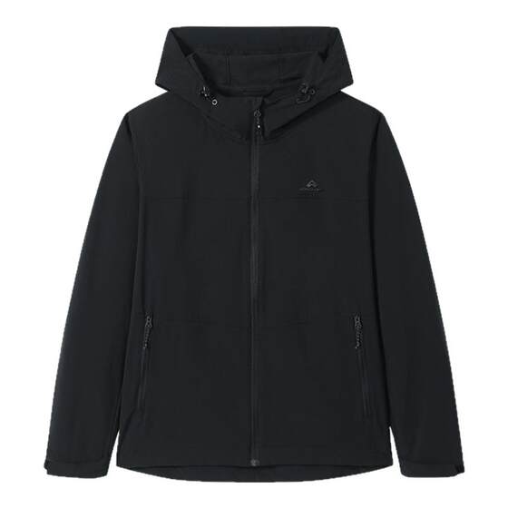 
Pathfinder [Seal Thin Soft Shell] Men's Spring and Autumn Soft Shell Jacket New Jacket Hooded Outdoor Soft Shell Jacket for Men